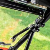 SuperATV Scratch Resistant Flip Windshield For Polaris RZR XP '24-'26 Clear - Driven Powersports
