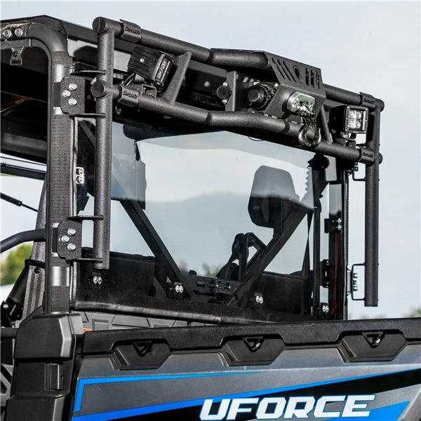 SuperATV Loader Rack with Winch and light For CFMOTO Uforce 1000 EPS - Driven Powersports