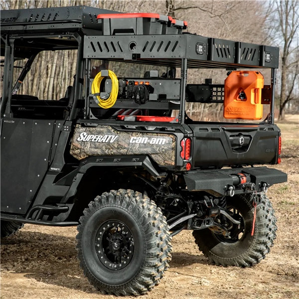 SuperATV Outfitter Bed Rack For Can-Am Defender '16-'26 - Driven Powersports