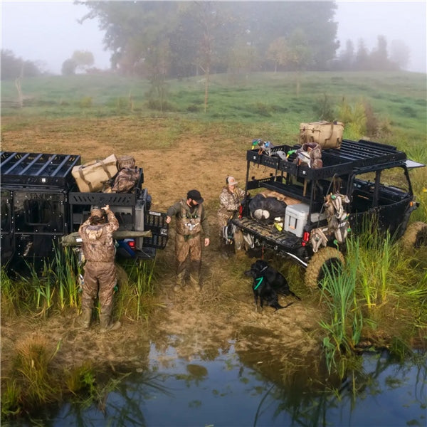 SuperATV Outfitter Bed Rack For Can-Am Defender '16-'26 - Driven Powersports