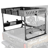 SuperATV Outfitter Bed Rack with shelf For Can-Am Defender '16-'26 - Driven Powersports