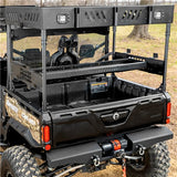 SuperATV Outfitter Bed Rack with shelf For Can-Am Defender '16-'26 - Driven Powersports