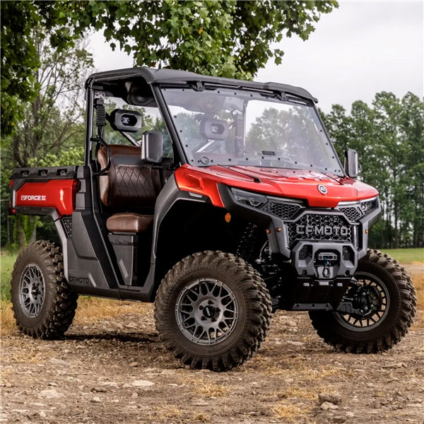 SuperATV Flip Windshield For CFMOTO Uforce U10 EPS '25-'26 - Driven Powersports