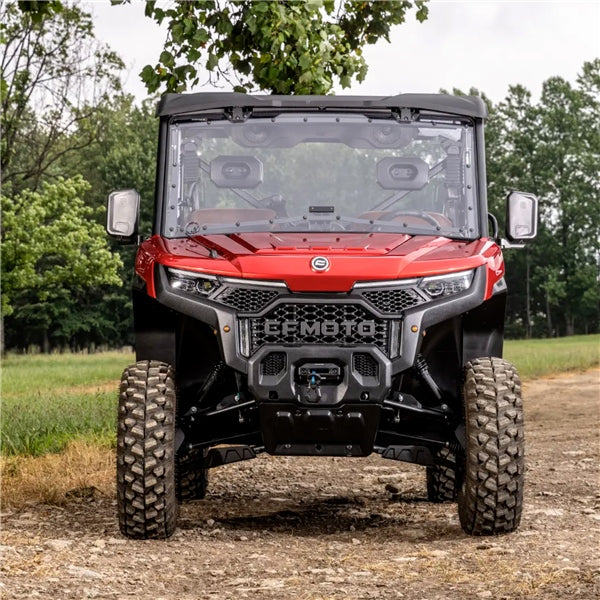 SuperATV Flip Windshield For CFMOTO Uforce U10 EPS '25-'26 - Driven Powersports