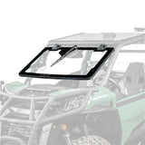 SuperATV Flip Glass Windshield Maxdrive with wiper For Can-Am '18-'26 - Driven Powersports