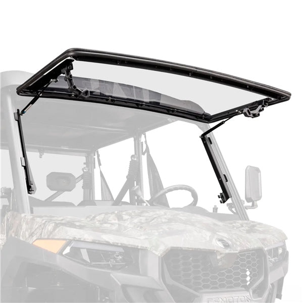 SuperATV Flip Windshield For CFMOTO Uforce 800 XL EPS '25-'26 - Driven Powersports