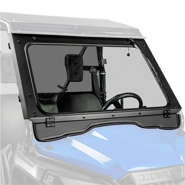 SuperATV Glass Windshield For Honda Pioneer 520-2 '21-'26 - Driven Powersports