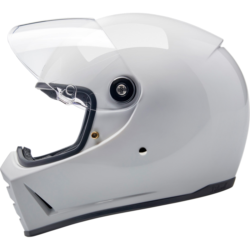 BILTWELL LANE SPLITTER ECE 22.06- GLOSS White Left Side - Driven Powersports