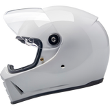 BILTWELL LANE SPLITTER ECE 22.06- GLOSS White Left Side - Driven Powersports