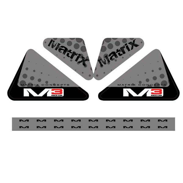 Matrix M3 UTILITY CAN GRPAHICS Grey - Driven Powersports