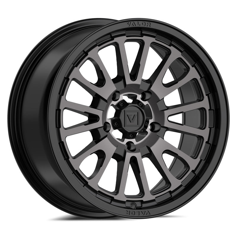 VALOR V14 WHEEL 15X7 5+2 (+20MM) 5X114.3 (CHARCOAL) Charcoal - Driven Powersports