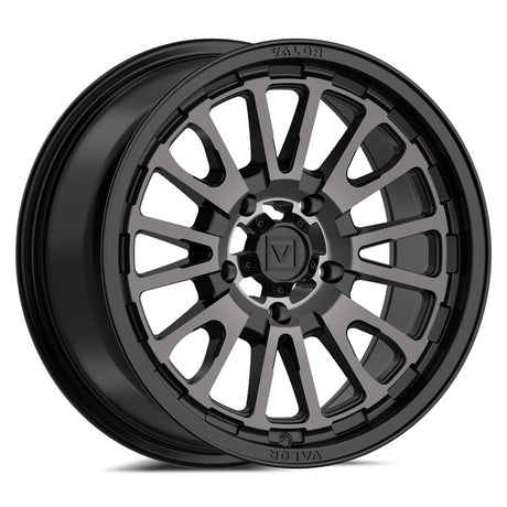 VALOR V14 WHEEL 15X7 5+2 (+20MM) 5X114.3 (CHARCOAL) Charcoal - Driven Powersports