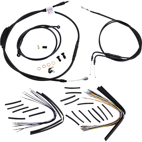 BURLY BRAND 00-06 FXST CABLE KIT 16" Front - Driven Powersports