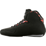 ALPINESTARS SHOE SEKTOR WP Black/Dark Gray/Fluo Red Left Side - Driven Powersports