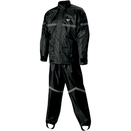 NELSON-RIGG NELSON RIGG STORMRIDER MOTORCYCLE RAIN SUIT Black Front - Driven Powersports