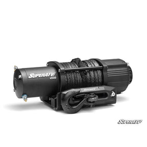 SuperATV SATV 4500LB WINCH W/SYNTH ROPE (WN-4500-K) - Driven Powersports