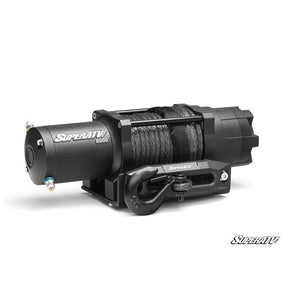 SuperATV SATV 6000LB WINCH W/SYNTH ROPE (WN-6000-K) - Driven Powersports