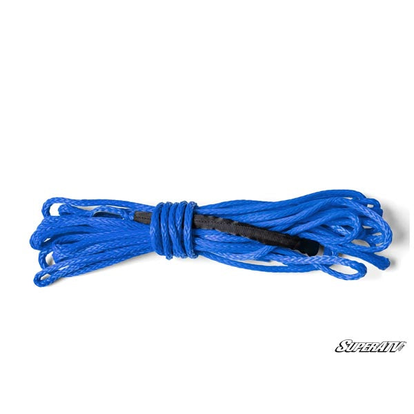 SuperATV Synthetic Winch Rope (WN-RP-3.5K-BLU) - Driven Powersports