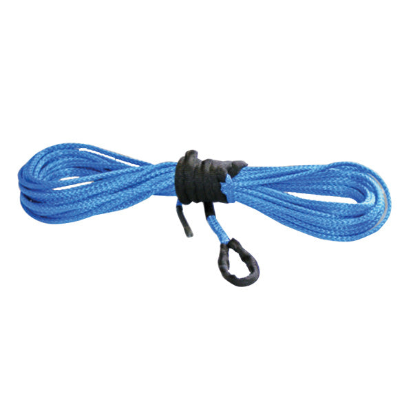 KFI SYNTHETIC WINCH CABLE Blue 3/16"x12' - Driven Powersports