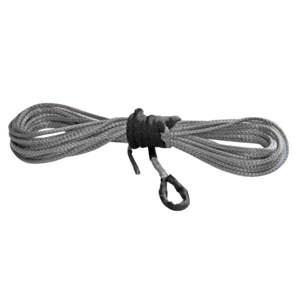 KFI SYNTHETIC WINCH CABLE Smoke 3/16"x12' - Driven Powersports