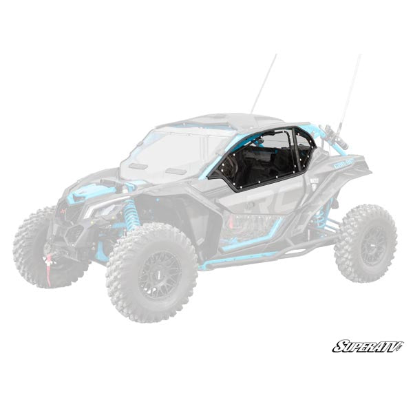 SuperATV SATV UPPER DOOR W/RWS CAN (DOOR-CA-X3-00572RWS1) - Driven Powersports