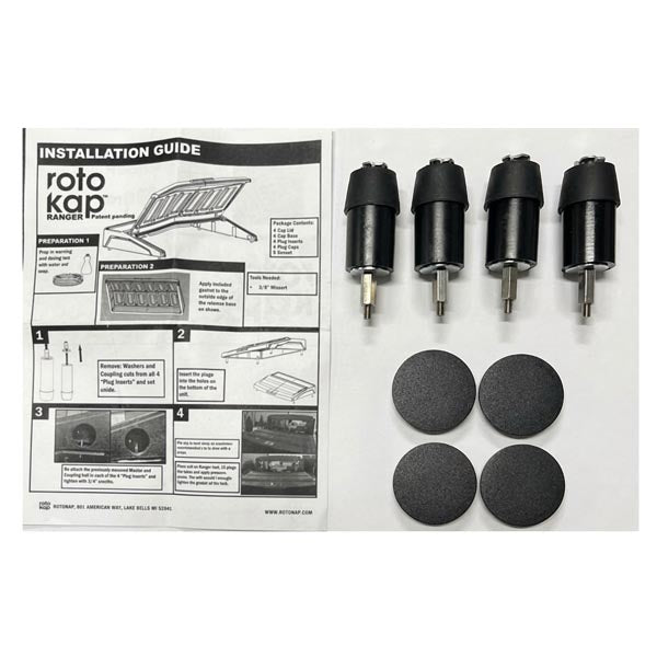 RotoKAP Ranger Mount Kit excludes rubber gasket (3041712A) - Driven Powersports