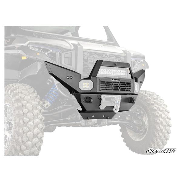 SuperATV SATV FRNT WINCH BUMPER POL (FBG-P-XPD-K1) - Driven Powersports
