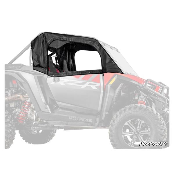 SuperATV SATV SOFT CAB ENCL W/RWS POL (SE-P-RZR-001-RWS-3) - Driven Powersports