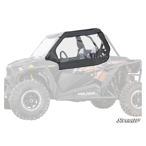 SuperATV SATV SOFT CAB ENCL W/RWS POL (SE-P-RZRXP-001-RWS-2) - Driven Powersports