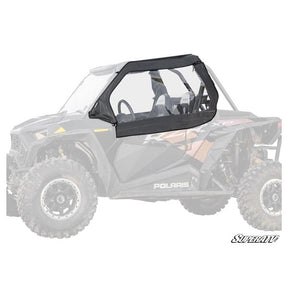 SuperATV SATV SOFT CAB ENCL W/RWS POL (SE-P-RZRXP-001-RWS-4) - Driven Powersports