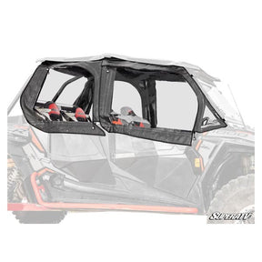 SuperATV SATV SOFT CAB ENCL W/RWS POL (SE-P-RZRXP4-001-RWS3) - Driven Powersports