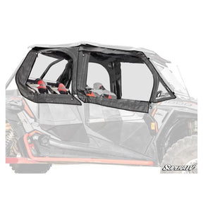 SuperATV SATV SOFT CAB ENCL W/RWS POL (SE-P-RZRXP4-001-RWS4) - Driven Powersports
