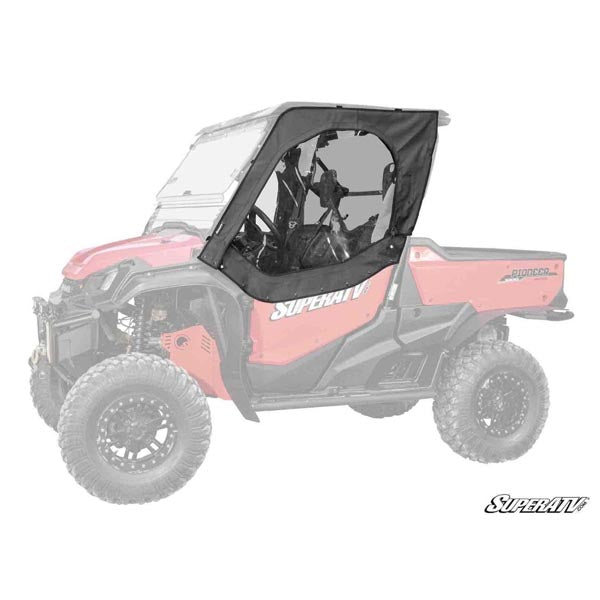 SuperATV SATV SOFT CAB ENCL W/RWS HON (SE-H-PIO1K-001-RWS-1) - Driven Powersports