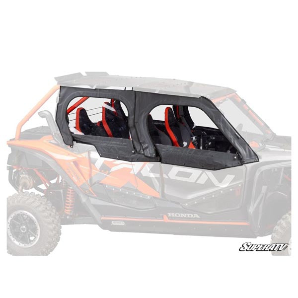 SuperATV SATV SOFT CAB ENCL W/RWS HON (SE-H-TAL4-001-RWS-1) - Driven Powersports
