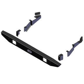 KFI FORMED REAR BUMPER (101600) - Driven Powersports