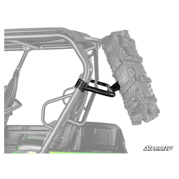 SuperATV SATV SPARE TIRE CARRIER KAW (STC-K-TRX800-001-00) - Driven Powersports