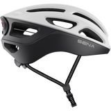 SENA CYCLING HELMET R1 EVO Matte White Right Side - Driven Powersports