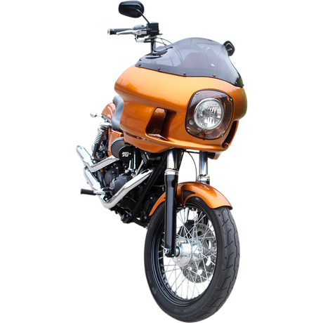 KLOCK WERKS FLARE W/S 84-92 FXRP Dark Smoke Application Shot - Driven Powersports