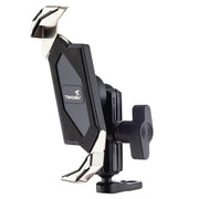 Takeway Phone Holder w/ Standard Mirror Base - Mechanical Version (LA1-PH05) - Driven Powersports