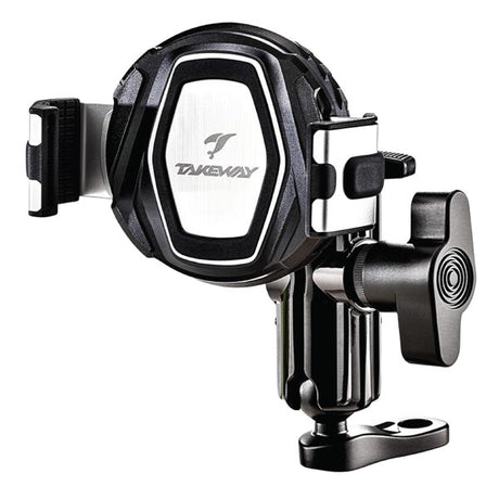 Takeway Phone Holder - Standard Mirror Base Anti-Vibration Pro Version (LA1-PH08) - Driven Powersports