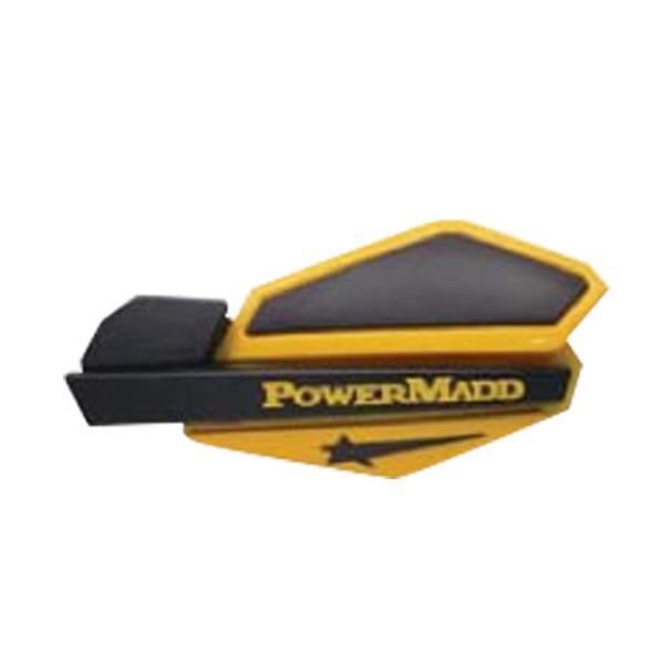 POWERMADD STAR SERIES HANDGUARDS Suzuki Yellow/Black - Driven Powersports