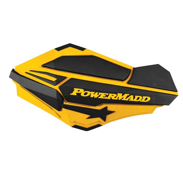 POWERMADD SENTINEL HANDGUARDS Yellow/Black - Driven Powersports