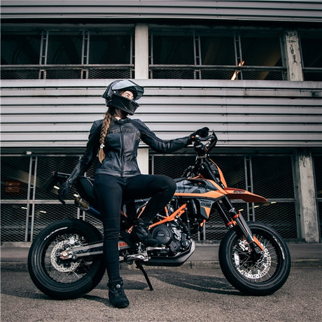 BULL-IT JEGGING FURY SKINNY LONG WOM 22/33 Black - Driven Powersports