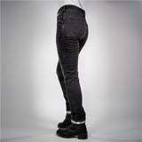 BULL-IT JEANS RAVEN STRAIGHT REG WOM 22/31 Black - Driven Powersports