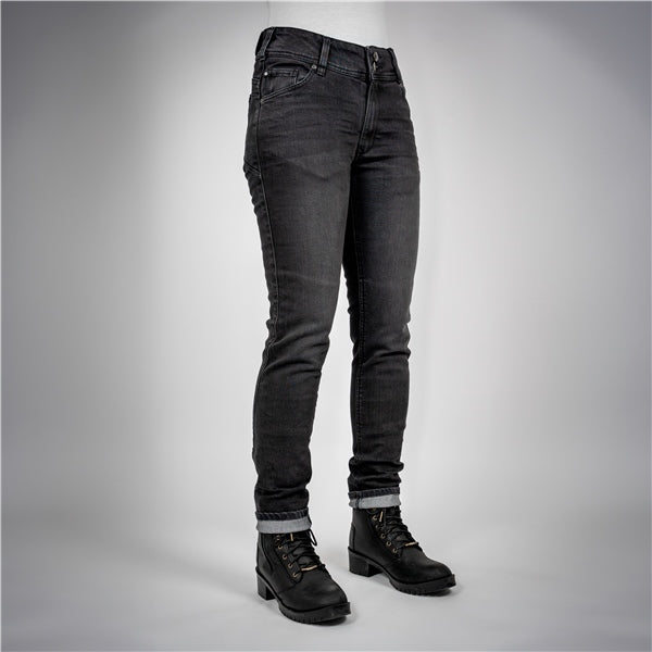 BULL-IT JEANS RAVEN STRAIGHT REG WOM 22/31 Black - Driven Powersports