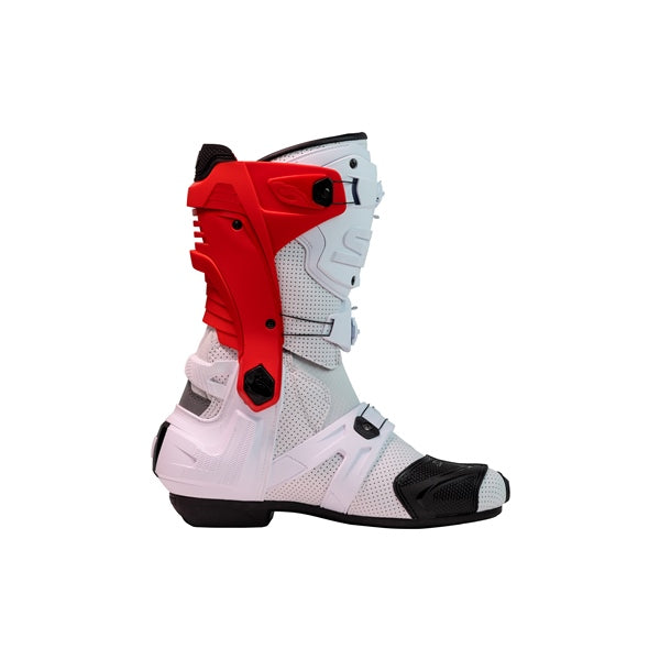 Sidi Rex Air Boots White/Red 46 - Driven Powersports