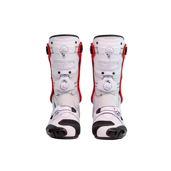Sidi Rex Air Boots White/Red 46 - Driven Powersports