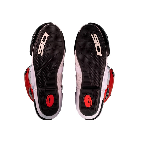Sidi Rex Air Boots White/Red 46 - Driven Powersports