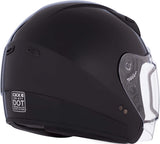 CKX VG977 Open-Face Helmet, Winter Solid Double Black 3XL Double Shield - Driven Powersports