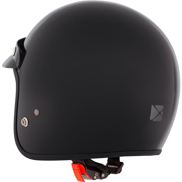 CKX VG300 Open-Face Helmet - Youth Solid Black XL - Driven Powersports